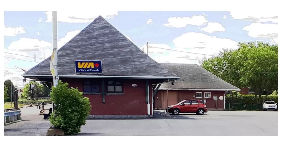 Via Rail Canada(Gare Drummondville) Drummondville accessible